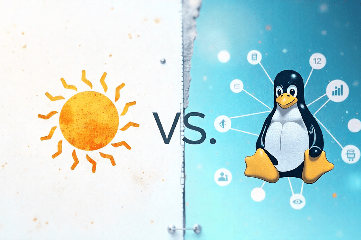 Solaris vs Linux: A Comparative Study